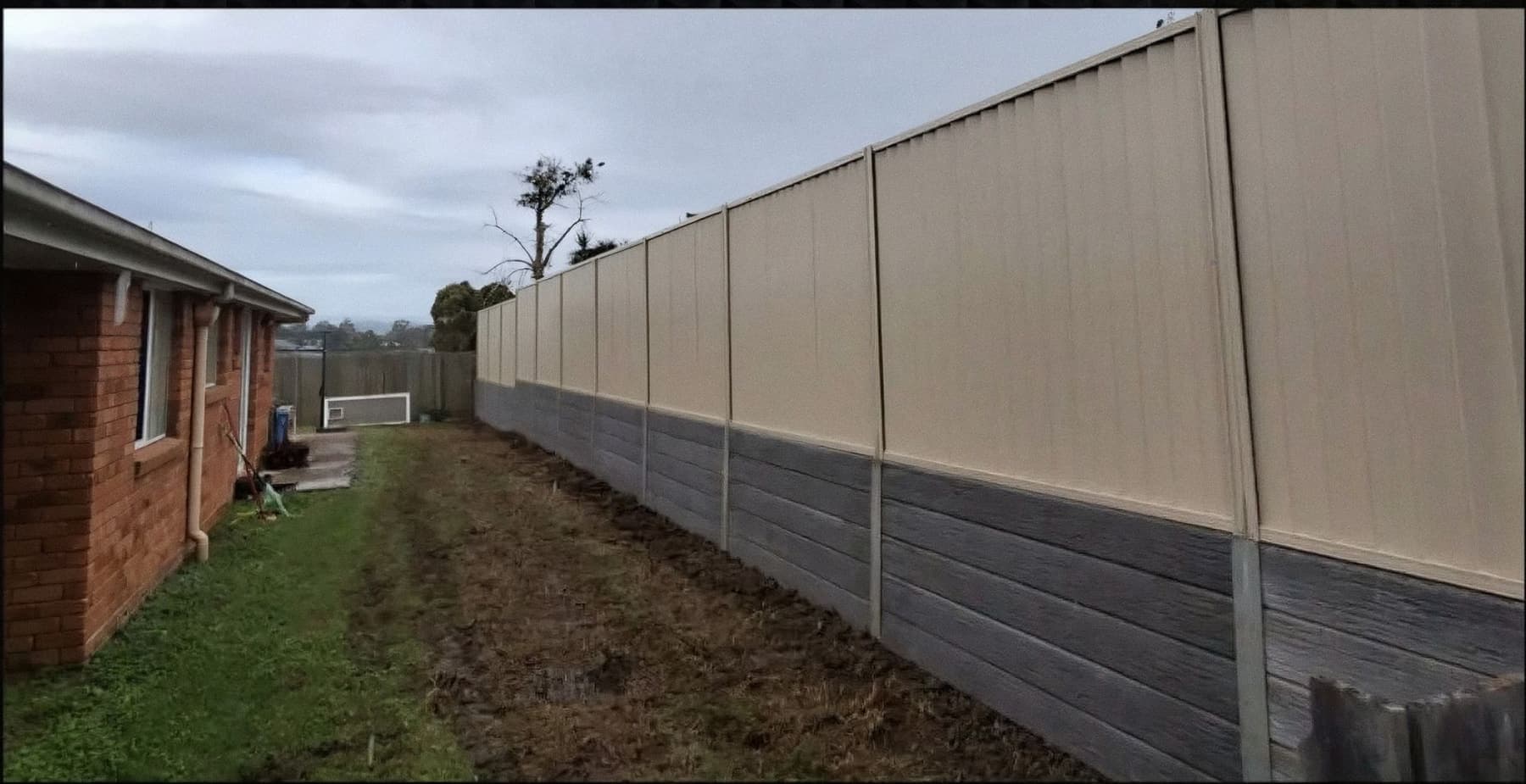 Retaining wall in Boonah